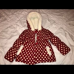 All fleece puffer jacket